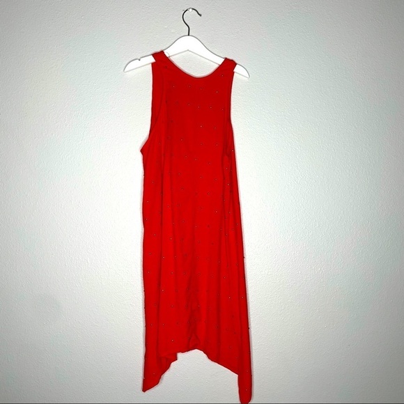 Knot Sisters Coral Studded Medium Dress - Picture 2 of 4